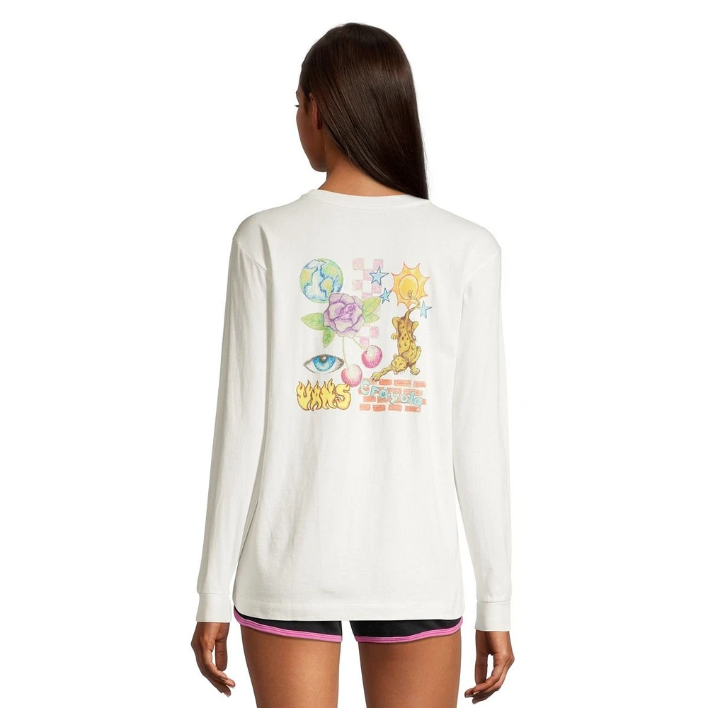 Vans x Crayola Women's Crew Long Sleeve Shirt