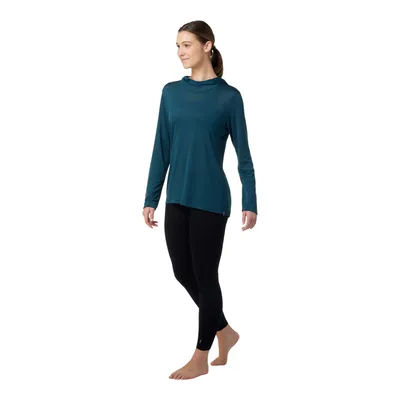 Smartwool Women's Drape-Neck Pullover Hoodie, Merino Wool