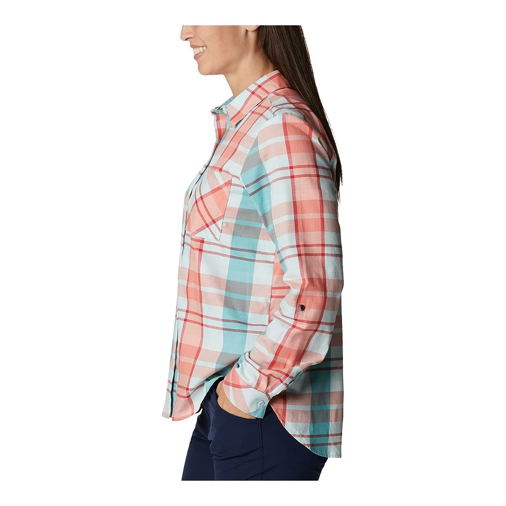 Columbia Women's Anytime Casual II Long Sleeve Button Up Shirt