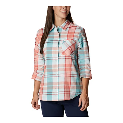 Columbia Women's Anytime Casual II Long Sleeve Button Up Shirt