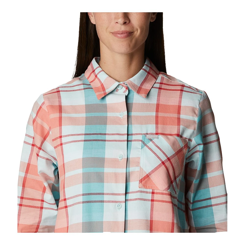 Columbia Women's Anytime Casual II Long Sleeve Button Up Shirt