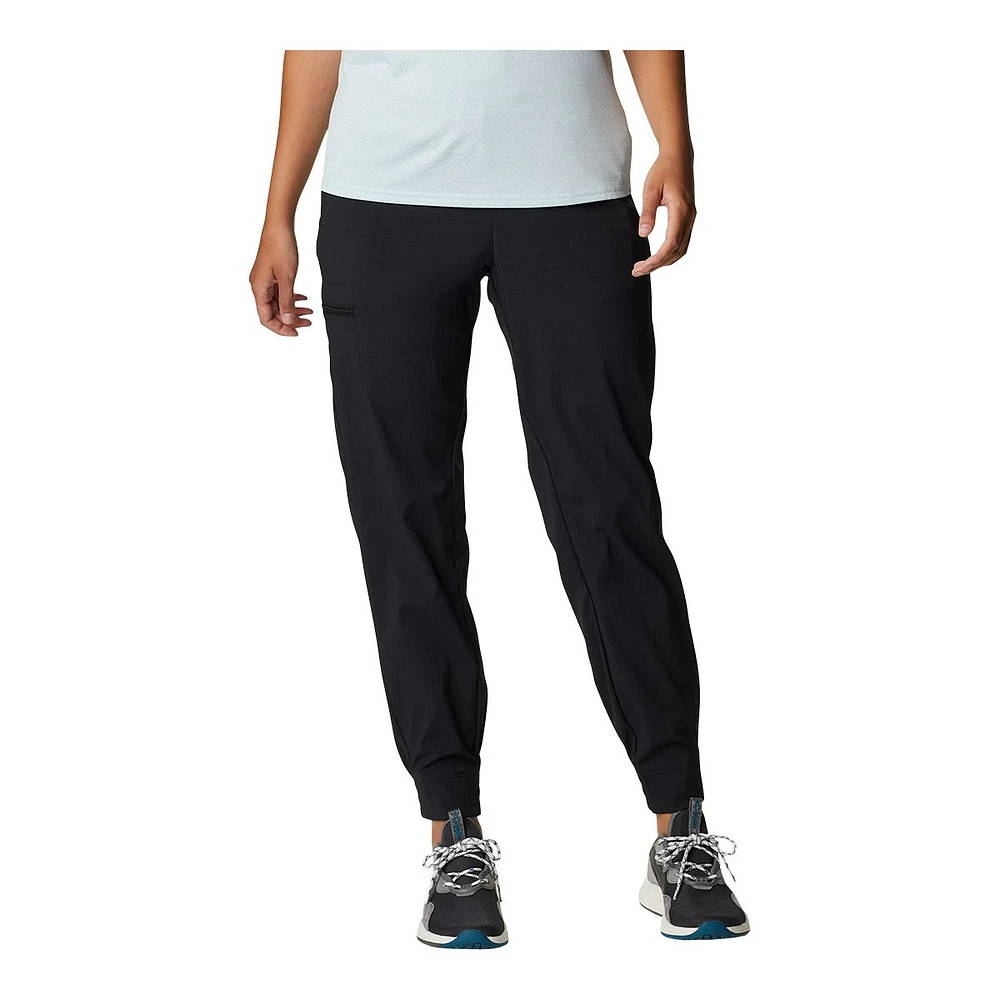 Columbia Women's On The Go Jogger Pants, Hiking, Casual, Mid Rise, Stretch