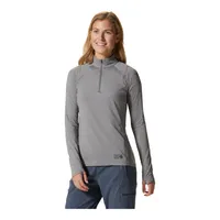 Mountain Hardwear Women's Crater Lake™ Long Sleeve Quarter Zip Jersey, Slim Fit, UPF 50