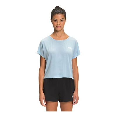 The North Face Women's Wander Crop T Shirt, Relaxed Fit