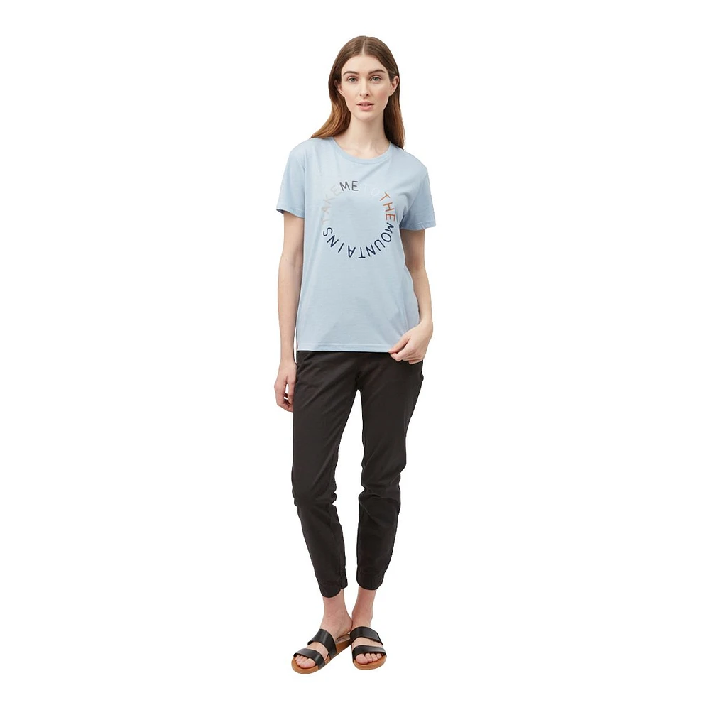 tentree Women's To The Mountains T Shirt