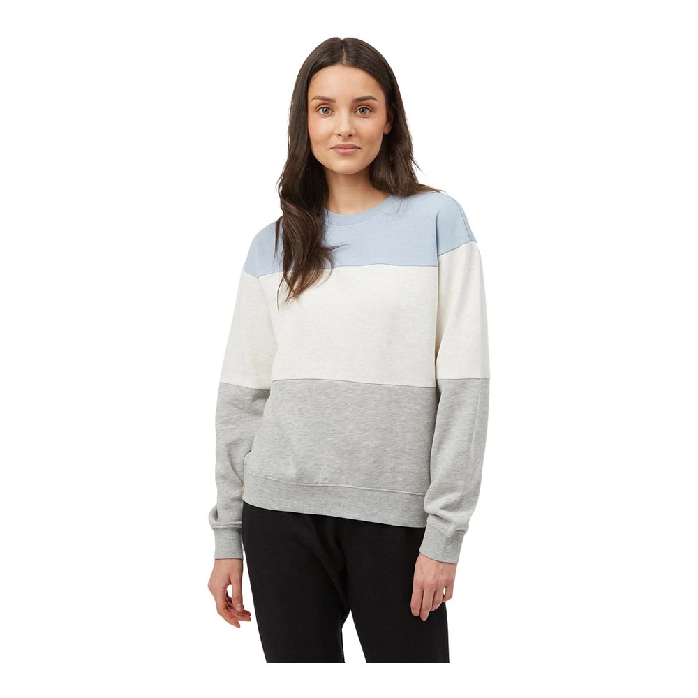 tentree Women's TreeFleece Cotton Sweatshirt, Relaxed Fit