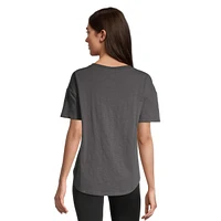 O'Neill Women's Boyfriend Cotton T Shirt, Oversized