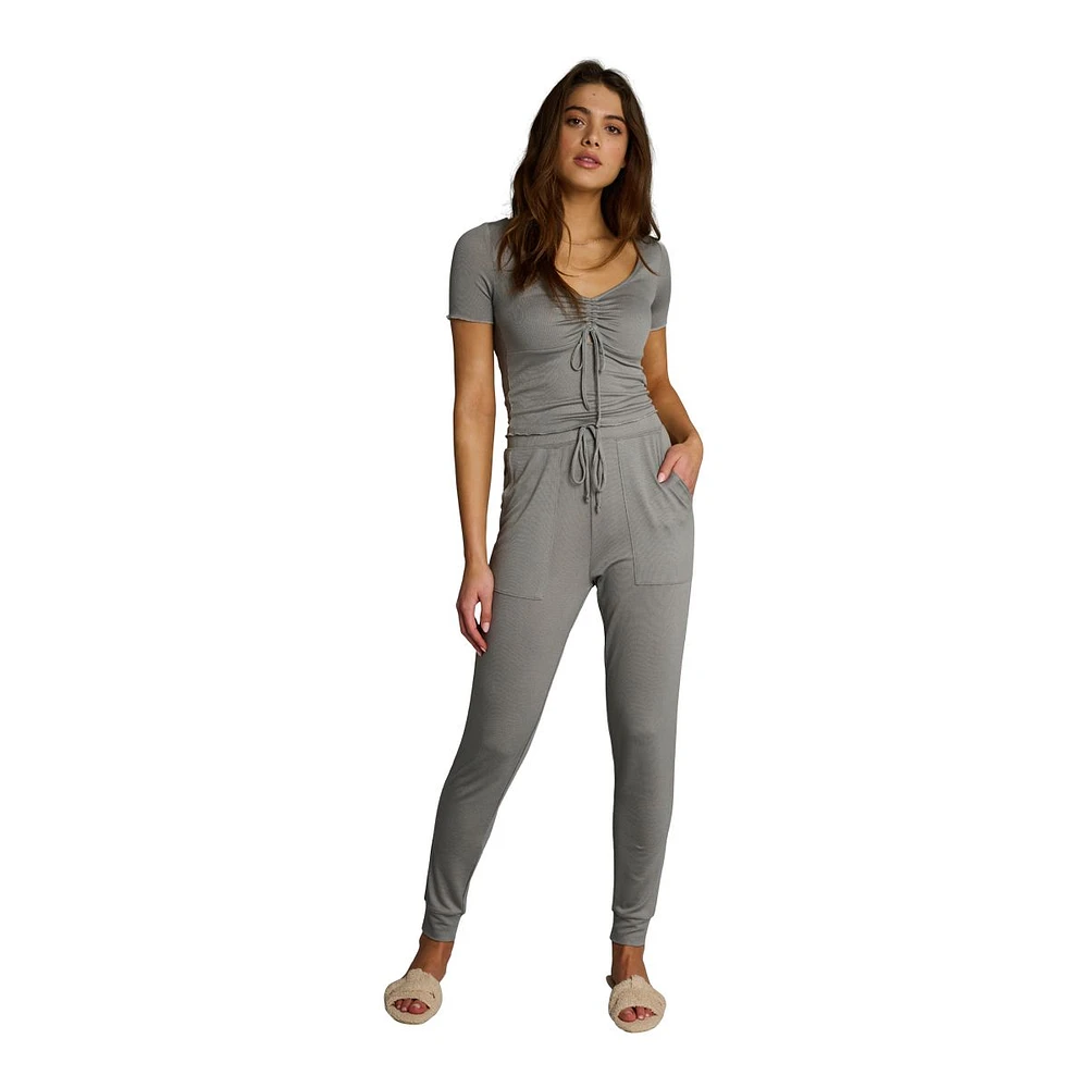 Everyday Sunday Women's Day Out Jogger Pants, Lounge, Mid Rise