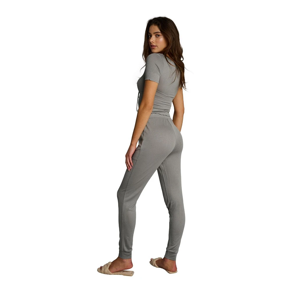 Everyday Sunday Women's Day Out Jogger Pants, Lounge, Mid Rise