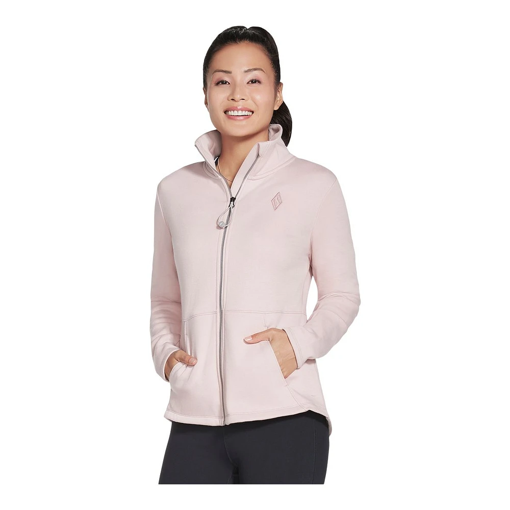 Skechers Women's Go Snuggle Zip Up Fleece Jacket