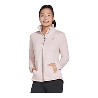 Skechers Women's Go Snuggle Zip Up Fleece Jacket