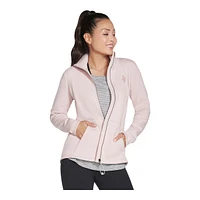 Skechers Women's Go Snuggle Zip Up Fleece Jacket