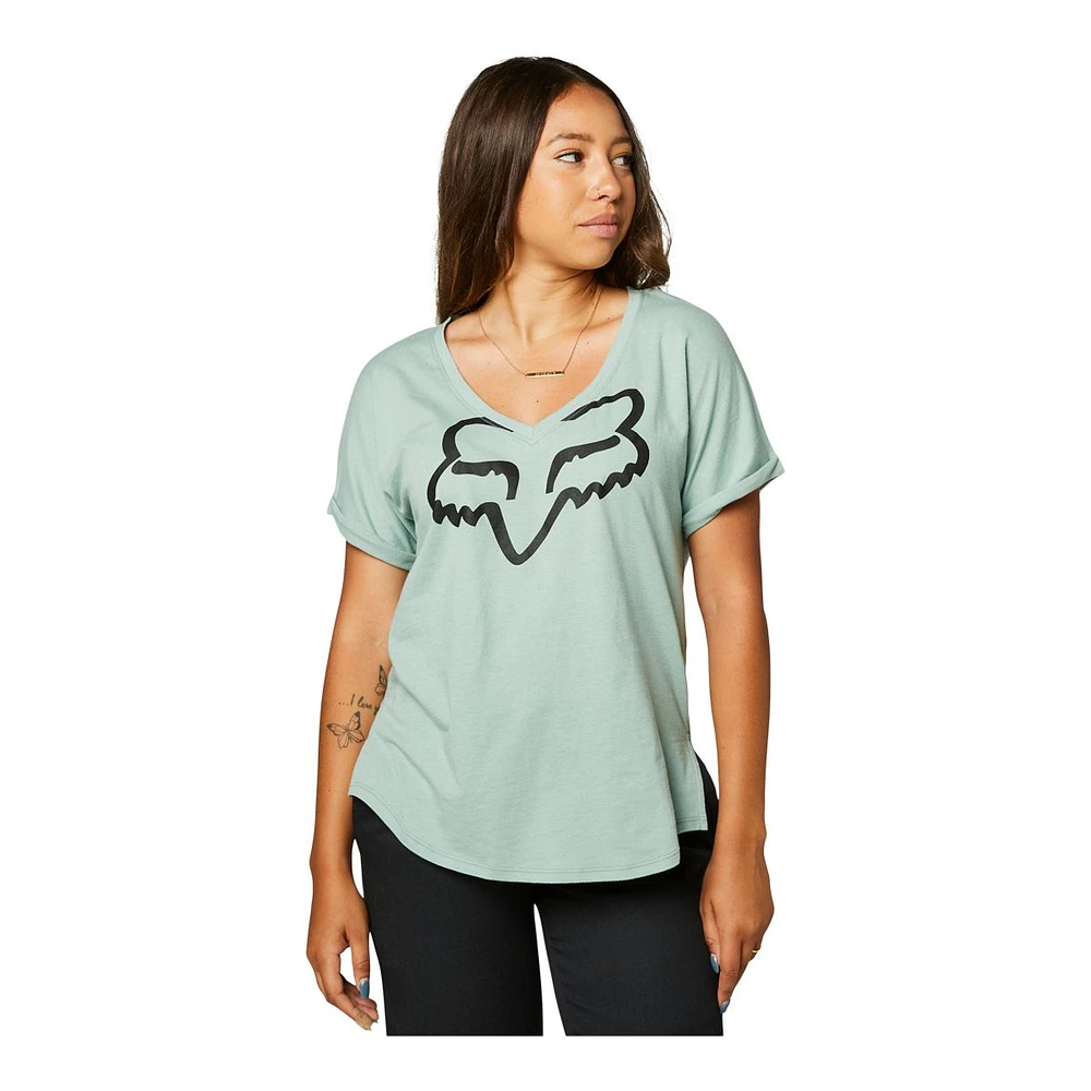 Fox Women's Boundary Cotton T Shirt, Relaxed Fit