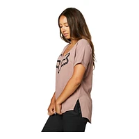 Fox Women's Boundary Cotton T Shirt, Relaxed Fit