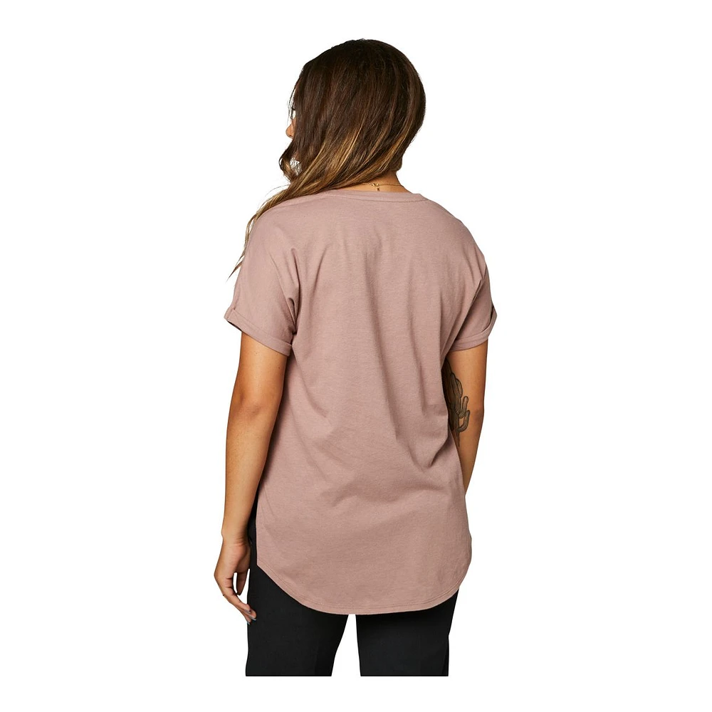 Fox Women's Boundary Cotton T Shirt, Relaxed Fit