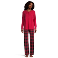 Ripzone Women's Mcleese Flannel Pajama Pants