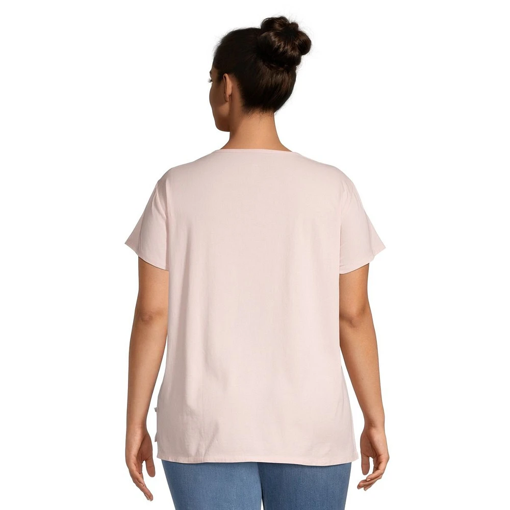 Ripzone Women's Hart Cotton V-Neck T-Shirt