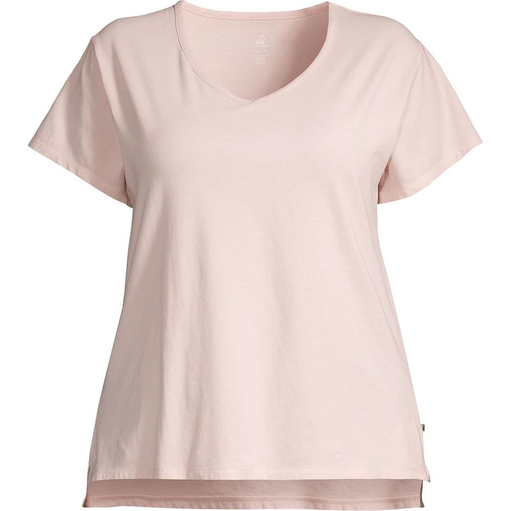 Ripzone Women's Hart Cotton V-Neck T-Shirt