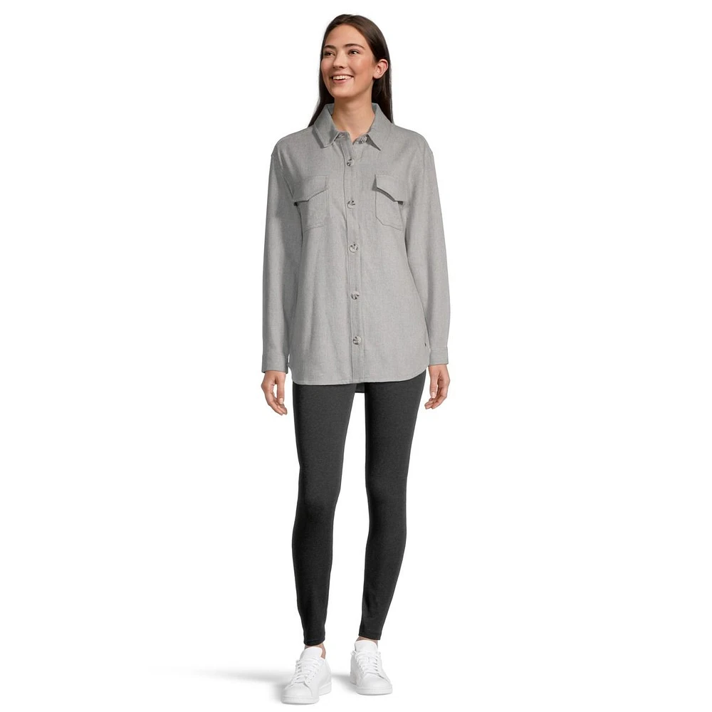 Ripzone Women's Lynn Flannel Shacket, Relaxed Fit