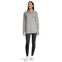 Ripzone Women's Lynn Flannel Shacket, Relaxed Fit