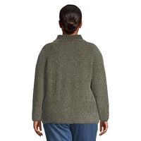 Ripzone Women's Redha Mock Neck Sweater