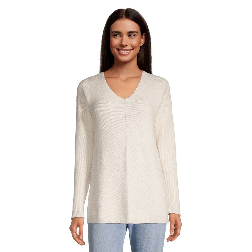 Ripzone Women's Queenie V Neck Sweater