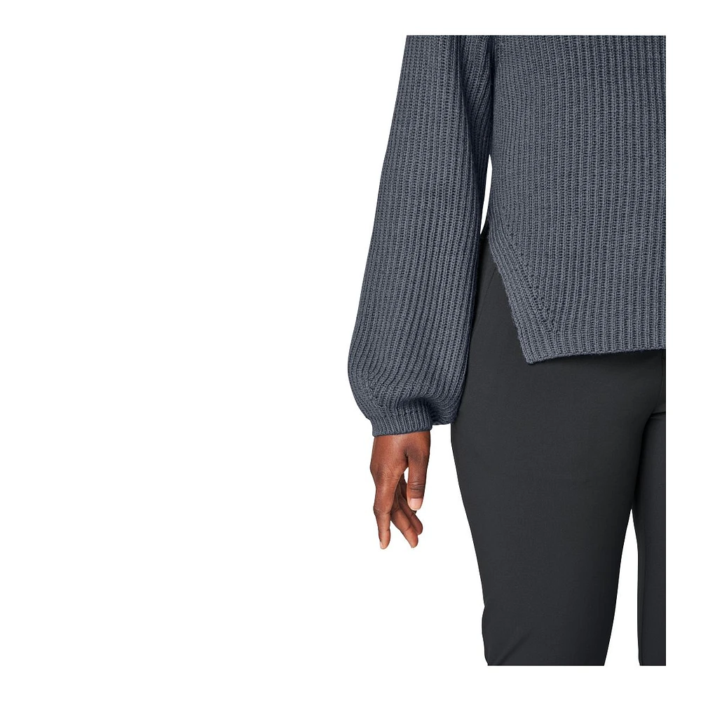 FWD Women's Friday Tech Wool Slit Sweater