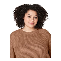 FWD Women's Plus Friday TCH Wool Slit Sweater