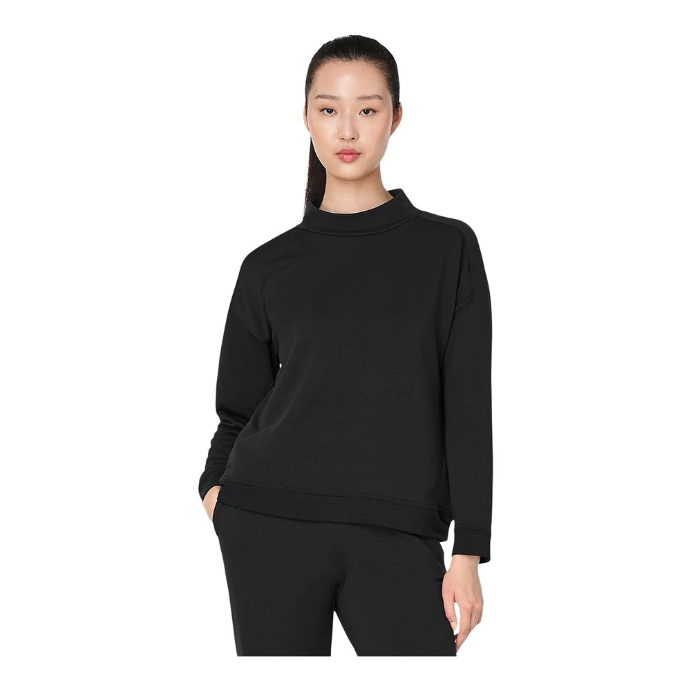 Free FWD Women's Funnel Neck Fleece Pullover