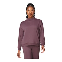 Free FWD Women's Funnel Neck Fleece Pullover