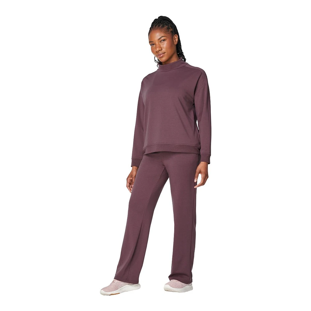 Free FWD Women's Funnel Neck Fleece Pullover