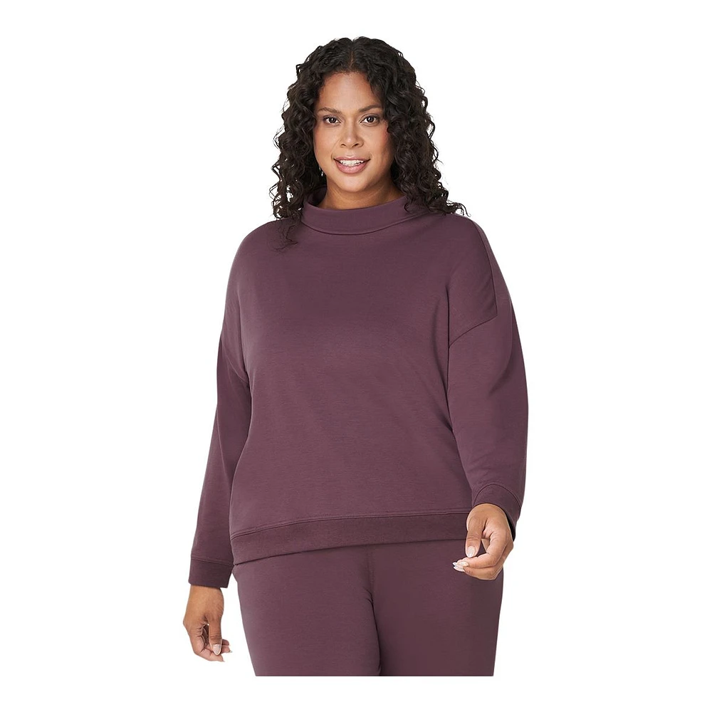 Free FWD Women's Funnel Neck Fleece Pullover