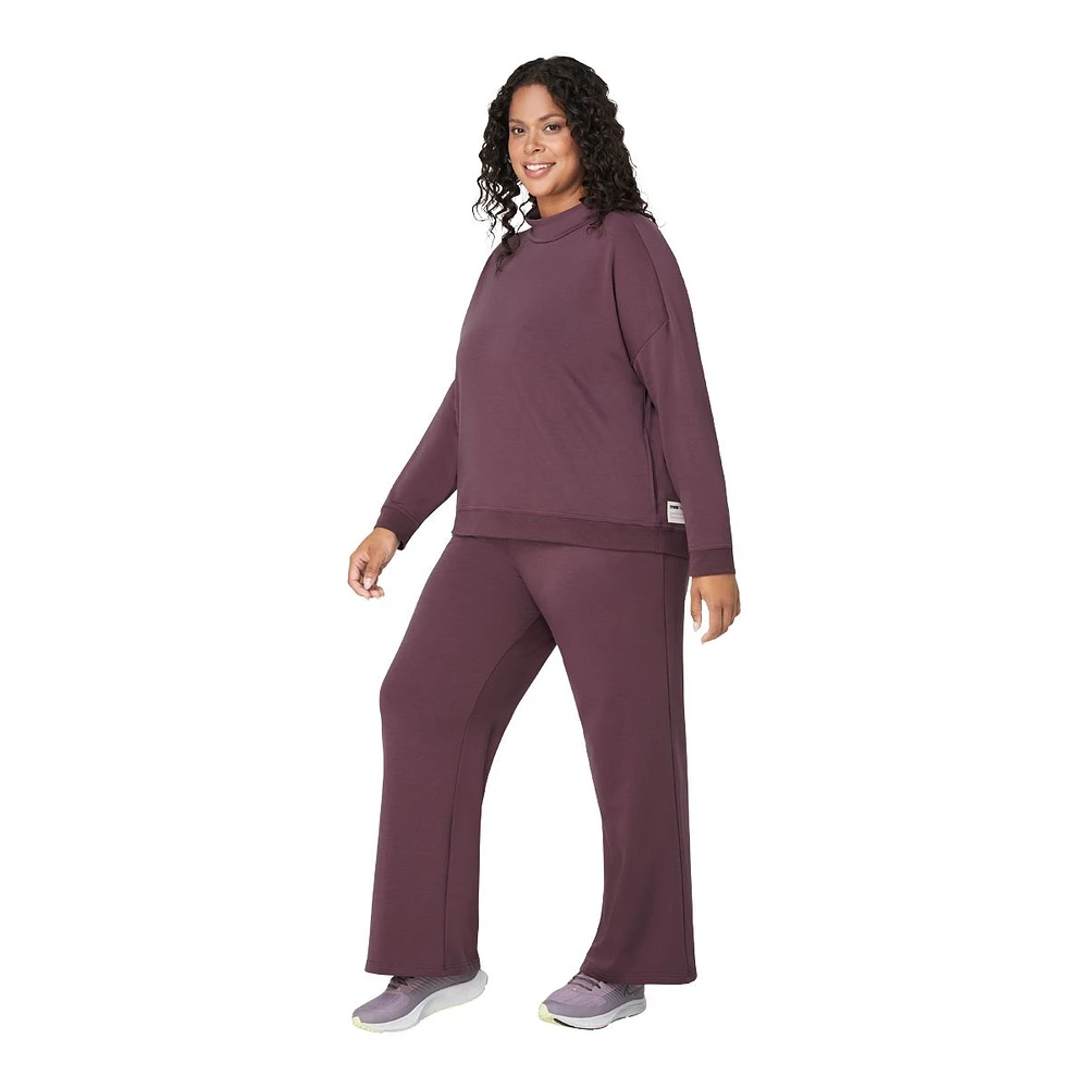 Free FWD Women's Funnel Neck Fleece Pullover