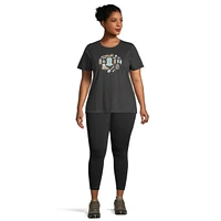 Woods Women's Cayley Graphic Cotton Blend T Shirt, Plus