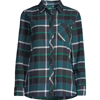 Woods Women's Niles Flannel Shirt, Relaxed Fit