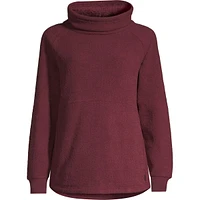 Woods Women's Copeland Turtleneck Fleece Sweatshirt, Plus