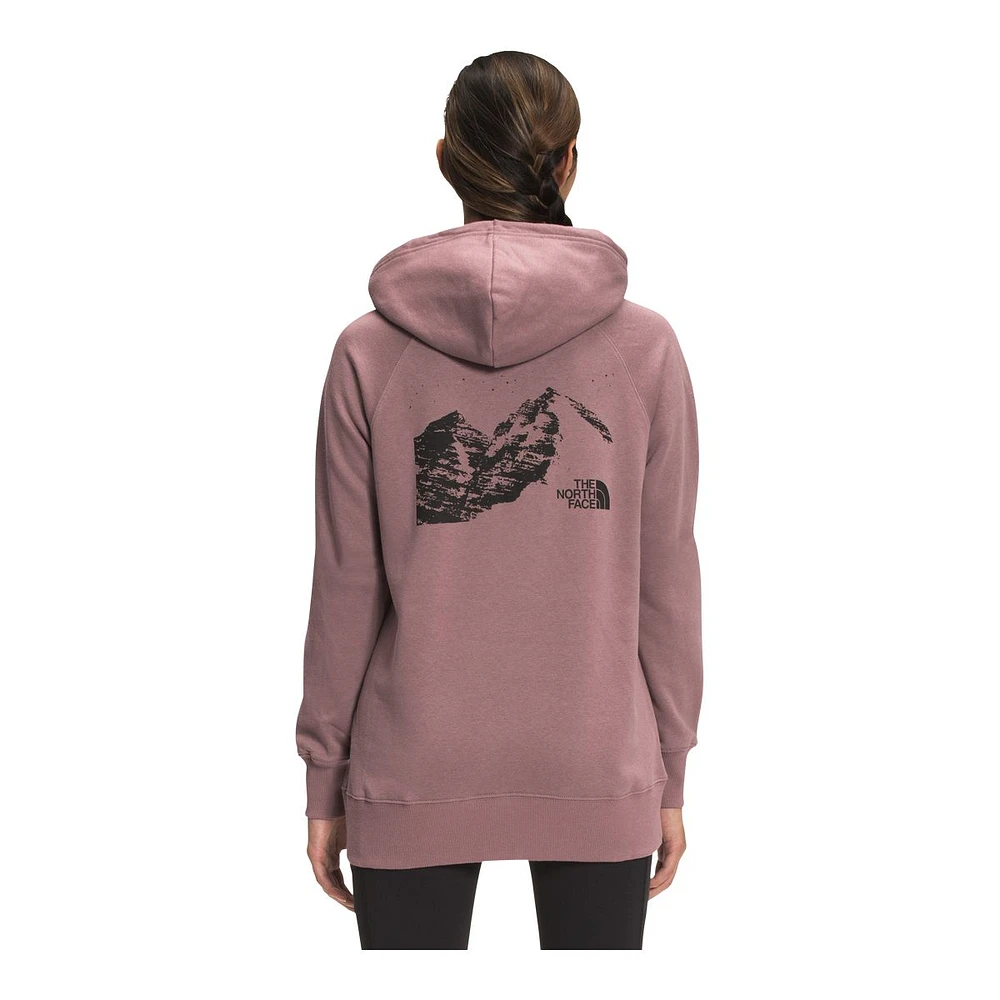 The North Face Women's Snowy Mountain Graphic Pullover Hoodie