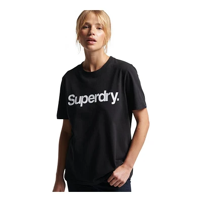 Superdry Women's CL T Shirt, Relaxed Fit