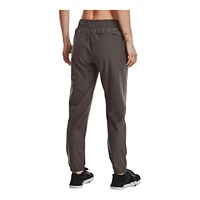 Under Armour Women's Fusion Pants, Hiking, Outdoor, Loose Fit, Tapered, Lightweight