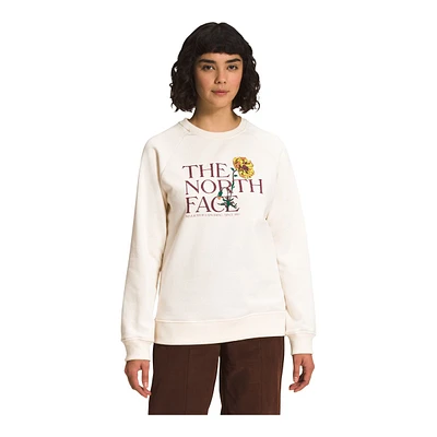 The North Face Women's Graphic Injection Crewneck Sweatshirt