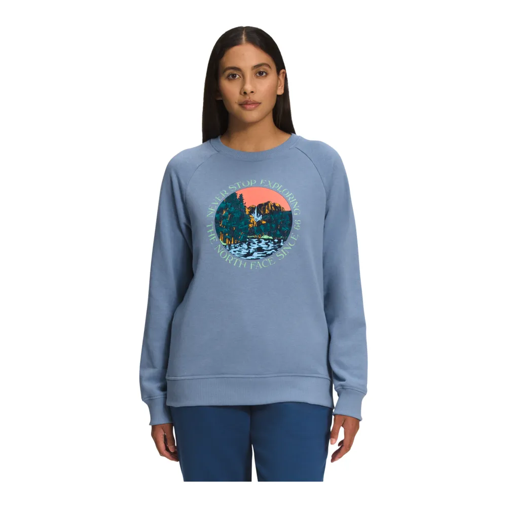 The North Face Women's Graphic Injection Crewneck Sweatshirt