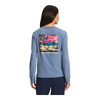 The North Face Women's Graphic Injection Long Sleeve T Shirt