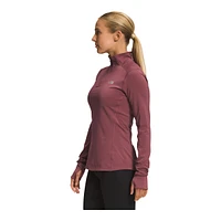 The North Face Women's Winter Warm Essential Long Sleeve Quarter Zip Hiking Shirt