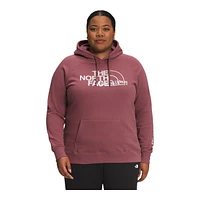 The North Face Women's Graphic Injection Pullover Hiking Hoodie, Plus Size, Waterproof