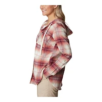 Columbia Women's Anytime™ Stretch Hooded Long Sleeve Shirt