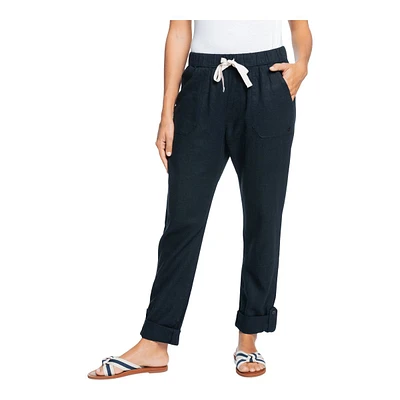 Roxy Women's On The Seashore Pants, Casual, Straight