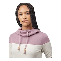 tentree Women's TreeFleece Blocked Banshee Hoodie