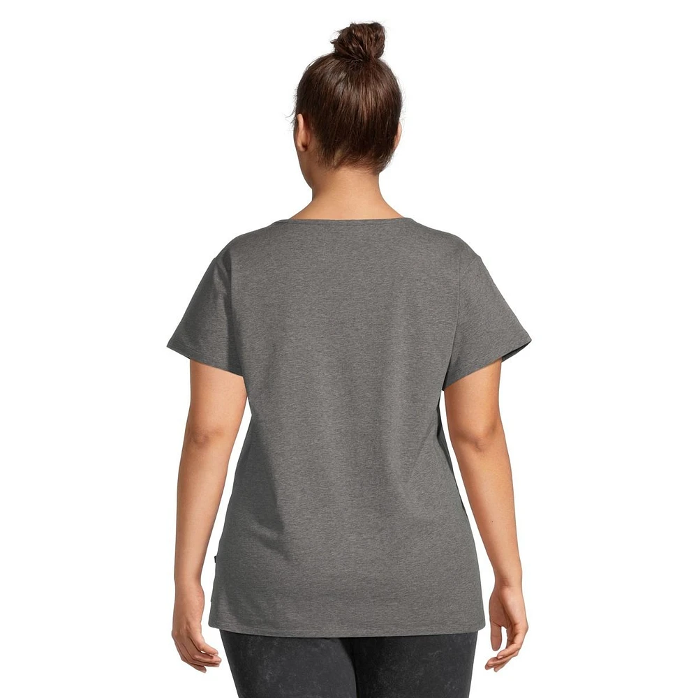 Ripzone Women's Hart Cotton V-Neck T-Shirt