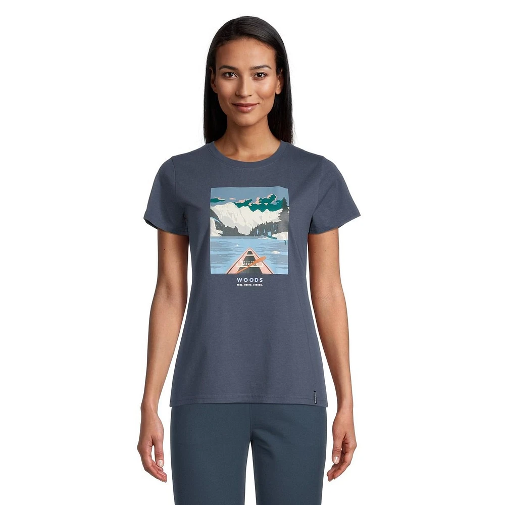 Woods Women's Cayley Canoe T Shirt