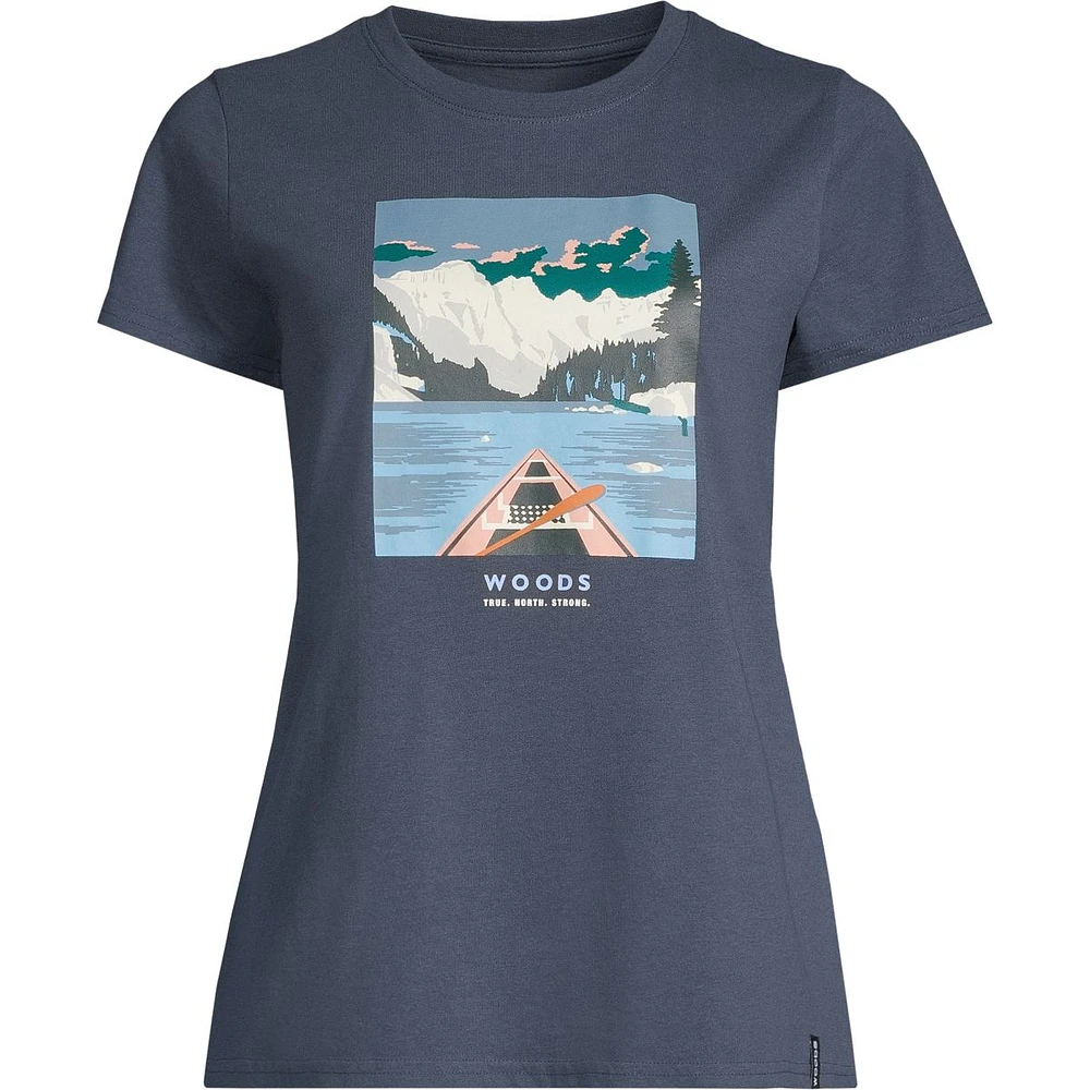 Woods Women's Cayley Canoe T Shirt